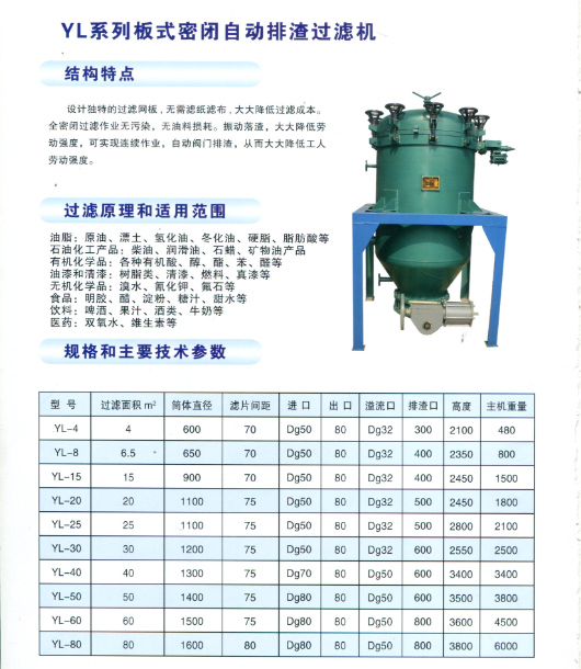 YL系列板式密閉自動(dòng)排渣過(guò)濾機(jī) 1